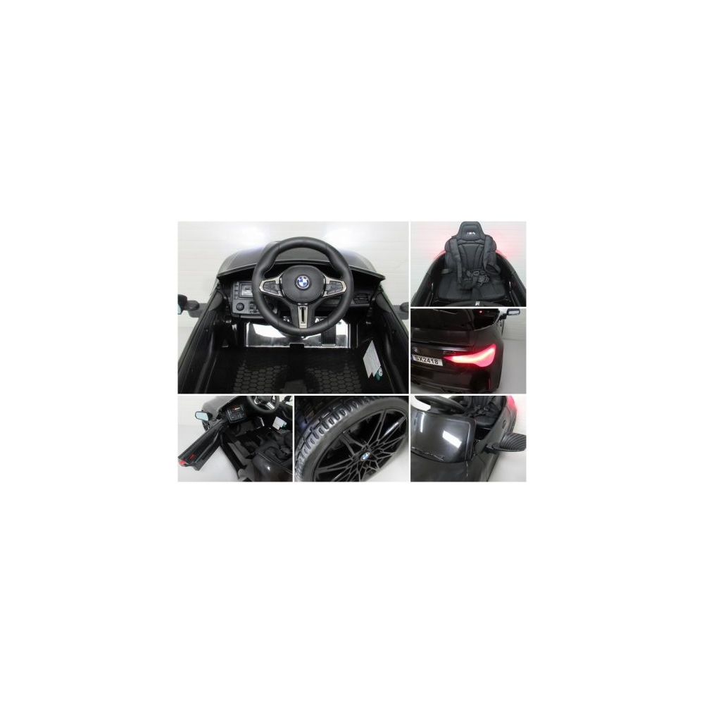 Elektromobilis BMW M4, Black-Elektromobiliai vaikams, Mašinos-e-vaikas