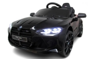 BMW m4 Czarny  Auto na akumulator EVA Skóra pilot Akumulator litowo-jonowy