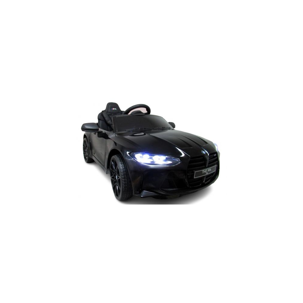 Elektromobilis BMW M4, Black-Elektromobiliai vaikams, Mašinos-e-vaikas