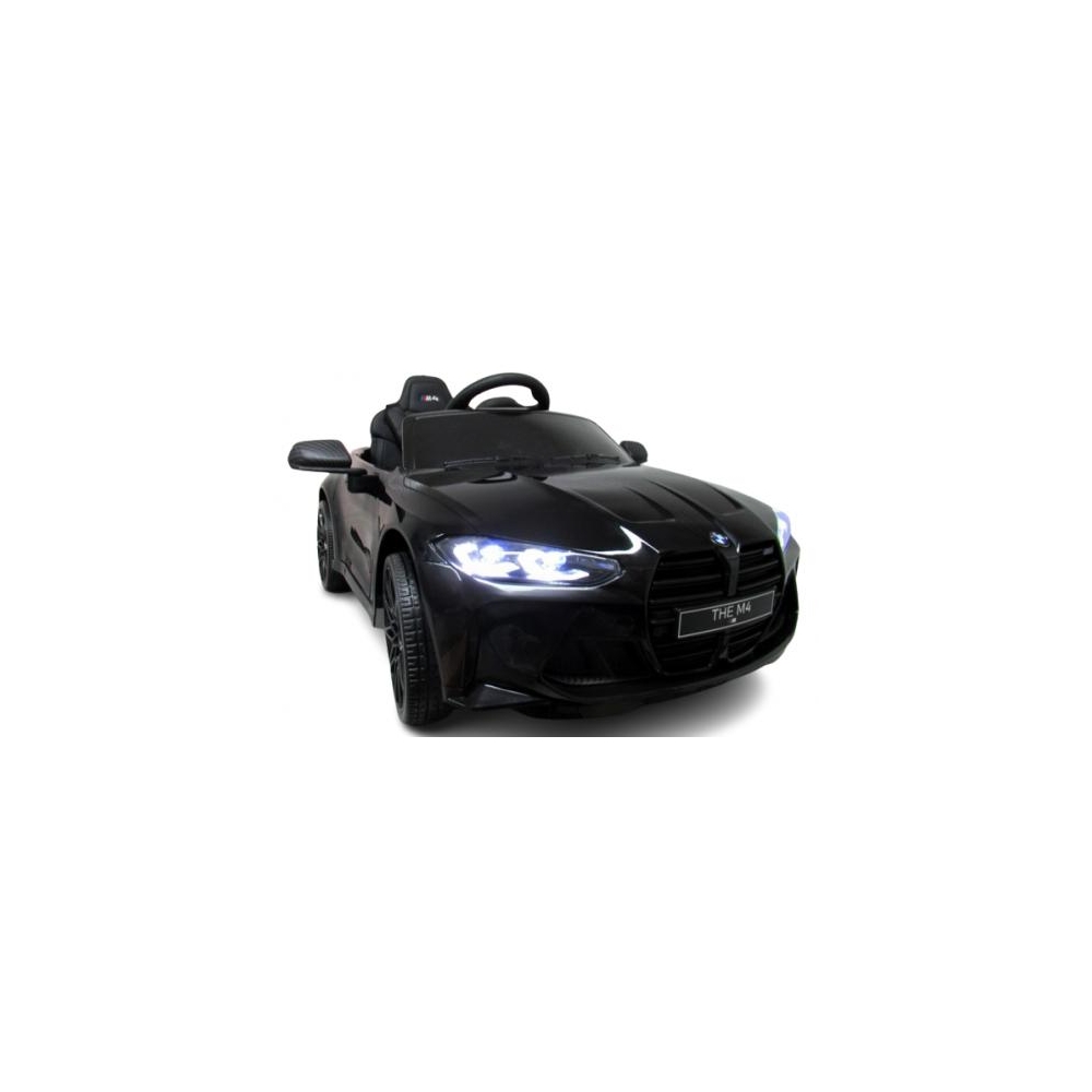 Elektromobilis BMW M4, Black-Elektromobiliai vaikams, Mašinos-e-vaikas