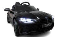 BMW m4 Czarny  Auto na akumulator EVA Skóra pilot Akumulator litowo-jonowy