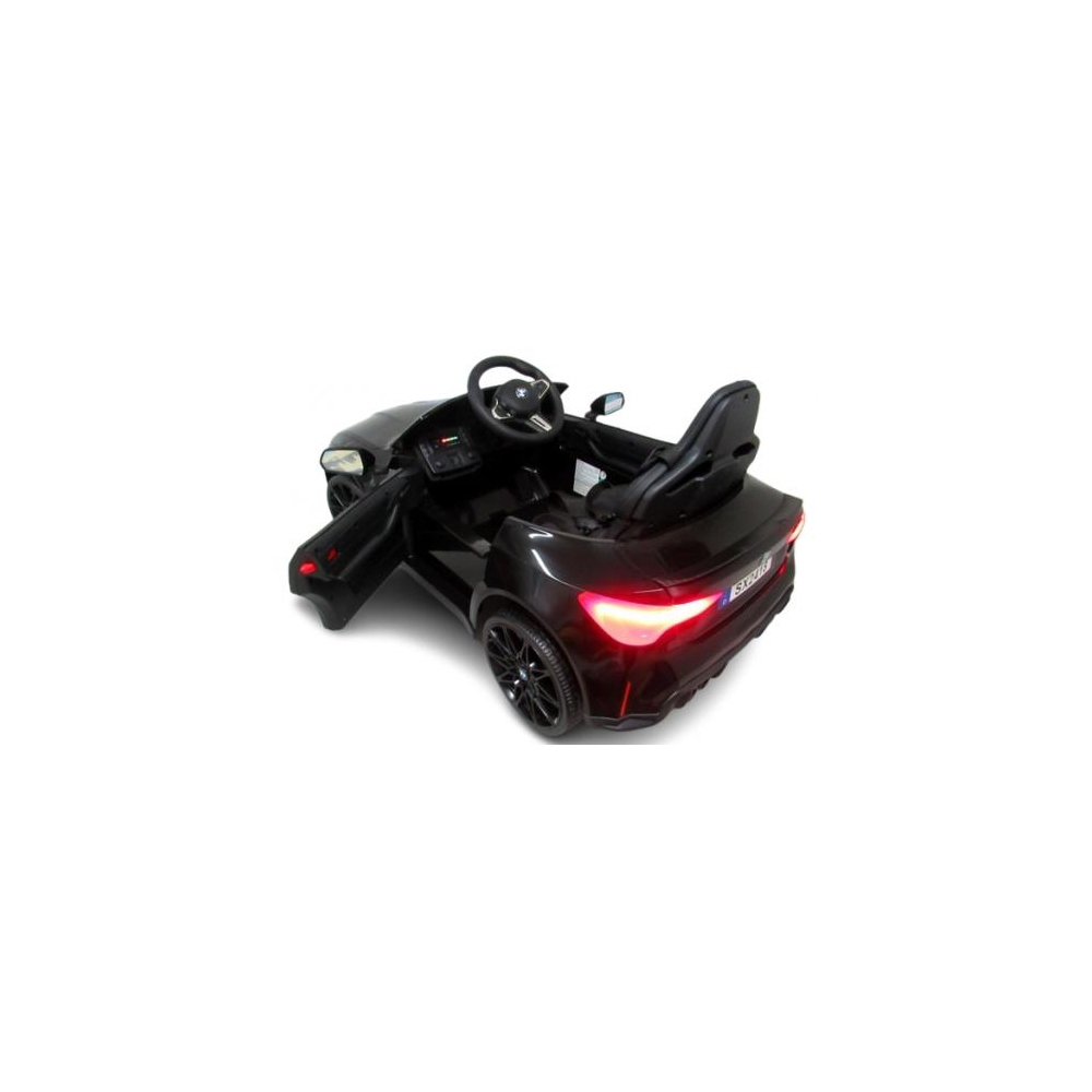 Elektromobilis BMW M4, Black-Elektromobiliai vaikams, Mašinos-e-vaikas