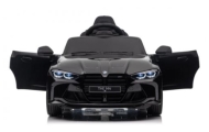 BMW m4 Czarny  Auto na akumulator EVA Skóra pilot Akumulator litowo-jonowy