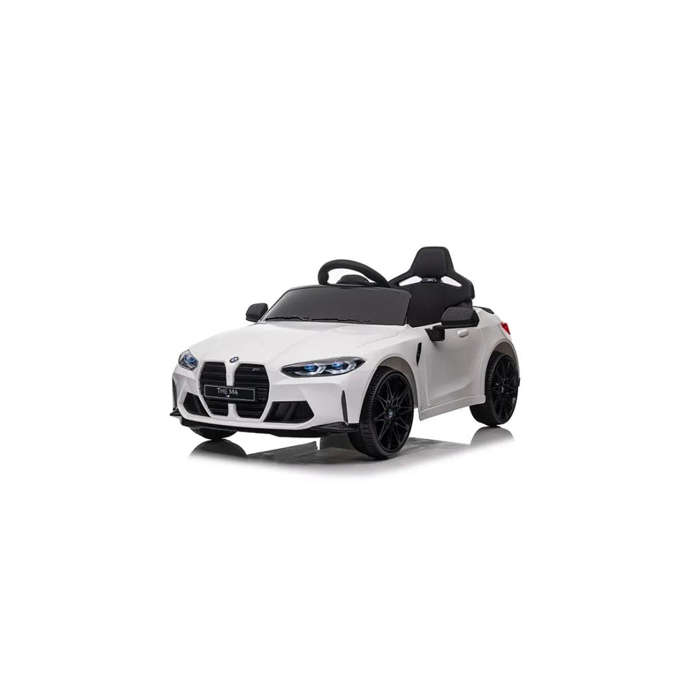 Elektromobilis BMW M4, White-Elektromobiliai vaikams, Mašinos-e-vaikas