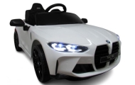 Elektromobilis BMW M4, White-Elektromobiliai vaikams, Mašinos-e-vaikas
