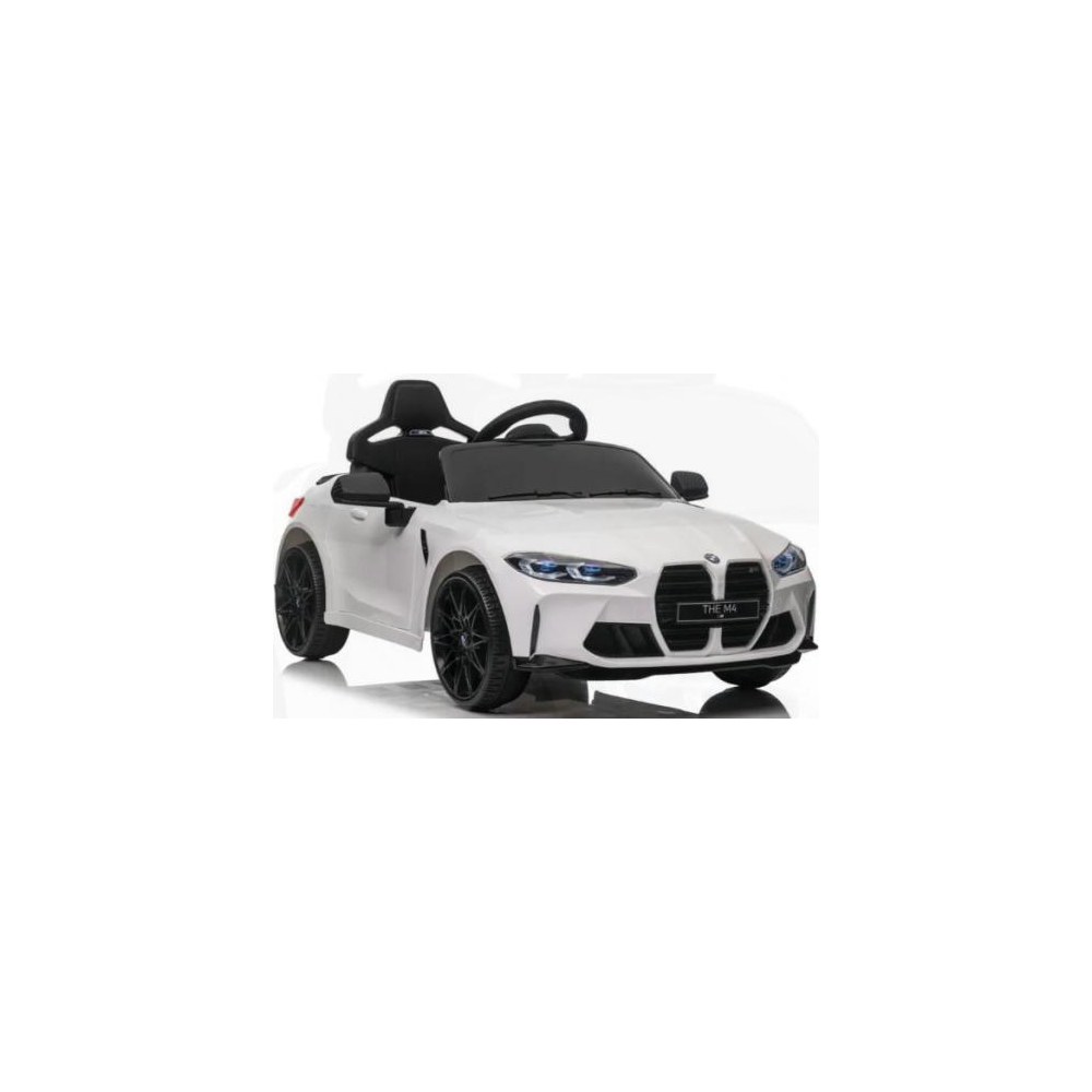 Elektromobilis BMW M4, White-Elektromobiliai vaikams, Mašinos-e-vaikas