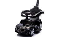 Pchacz Mercedes AMG c63 Czarny Jeździk, klakson