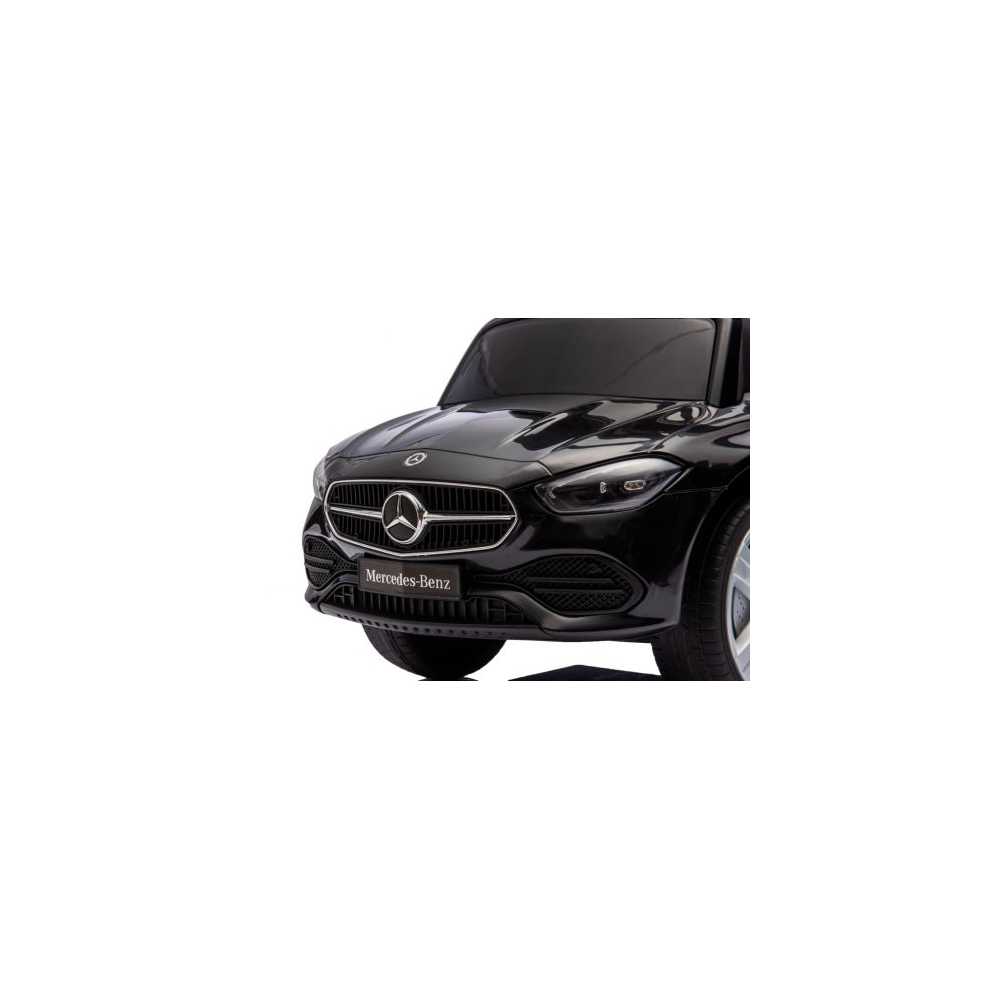 Paspiriama mašinėlė Mercedes AMG C63 su stūmimo rankena, juoda-Judėjimui, Paspiriamosios mašinėlės ir jų priedai, Paspiriamos ma