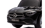 Pchacz Mercedes AMG c63 Czarny Jeździk, klakson