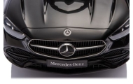 Pchacz Mercedes AMG c63 Czarny Jeździk, klakson