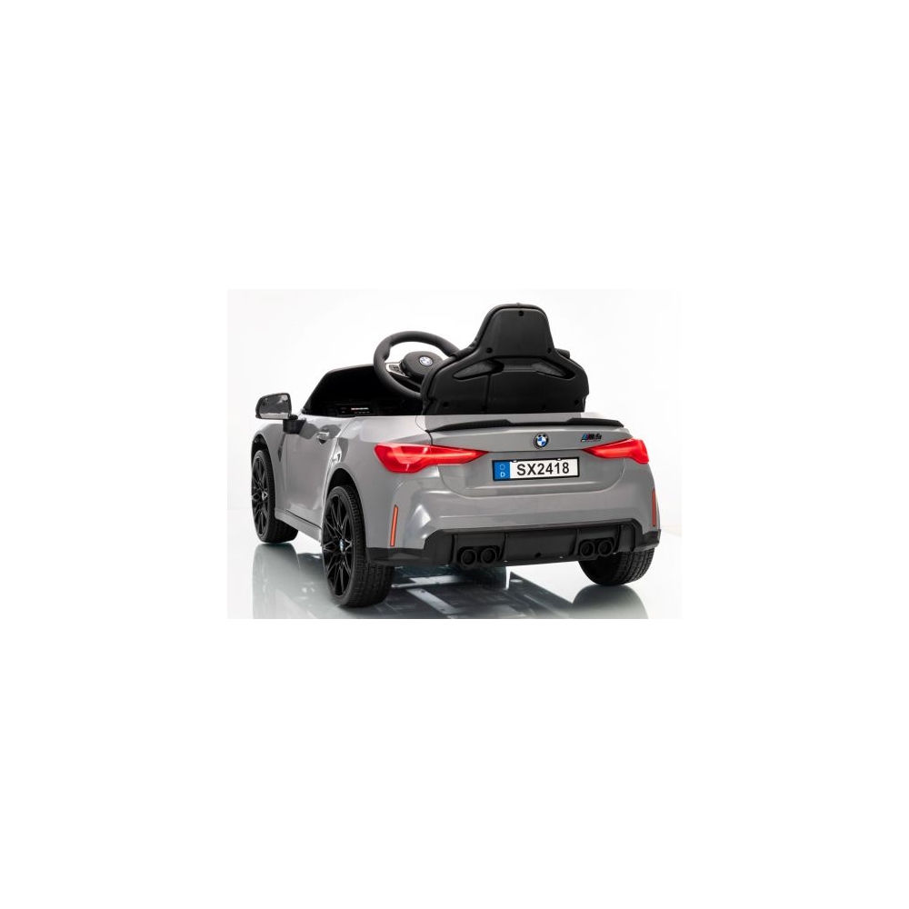 Elektromobilis BMW M4, Grey-Elektromobiliai vaikams, Mašinos-e-vaikas