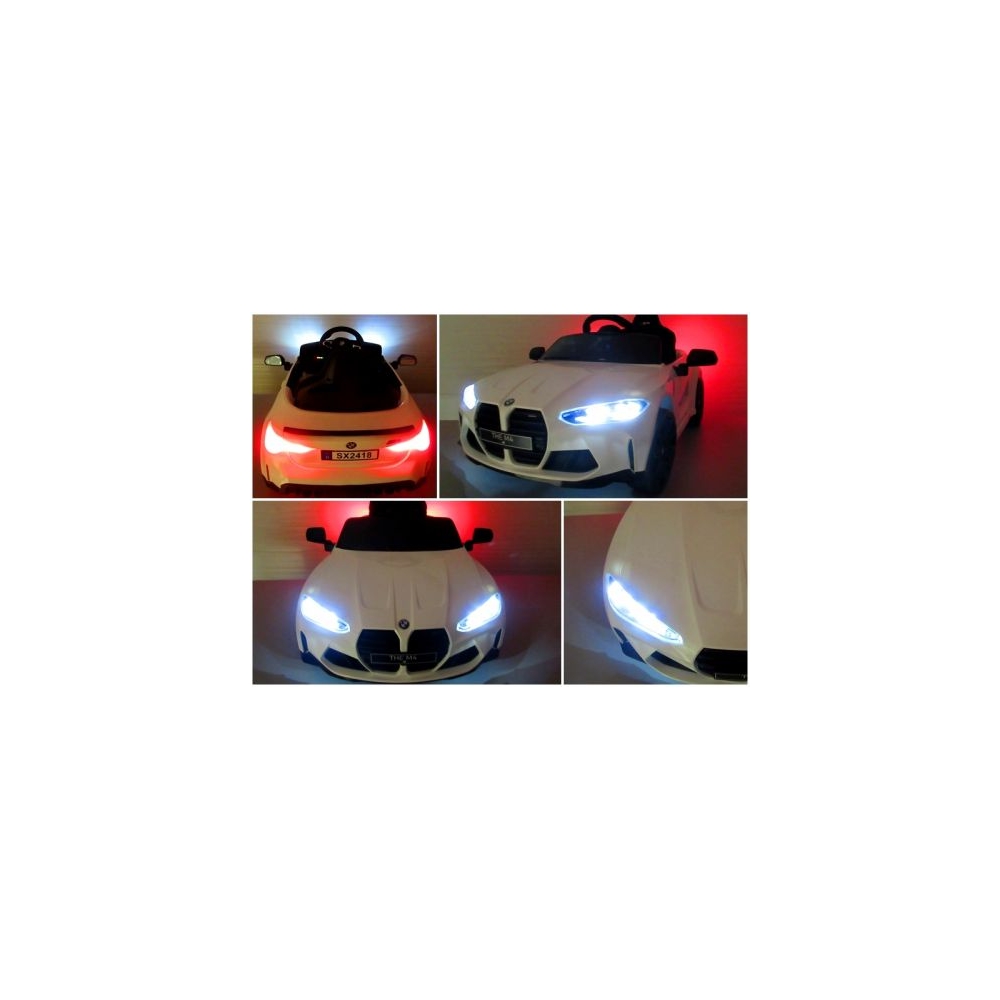 Elektromobilis BMW M4, Grey-Elektromobiliai vaikams, Mašinos-e-vaikas