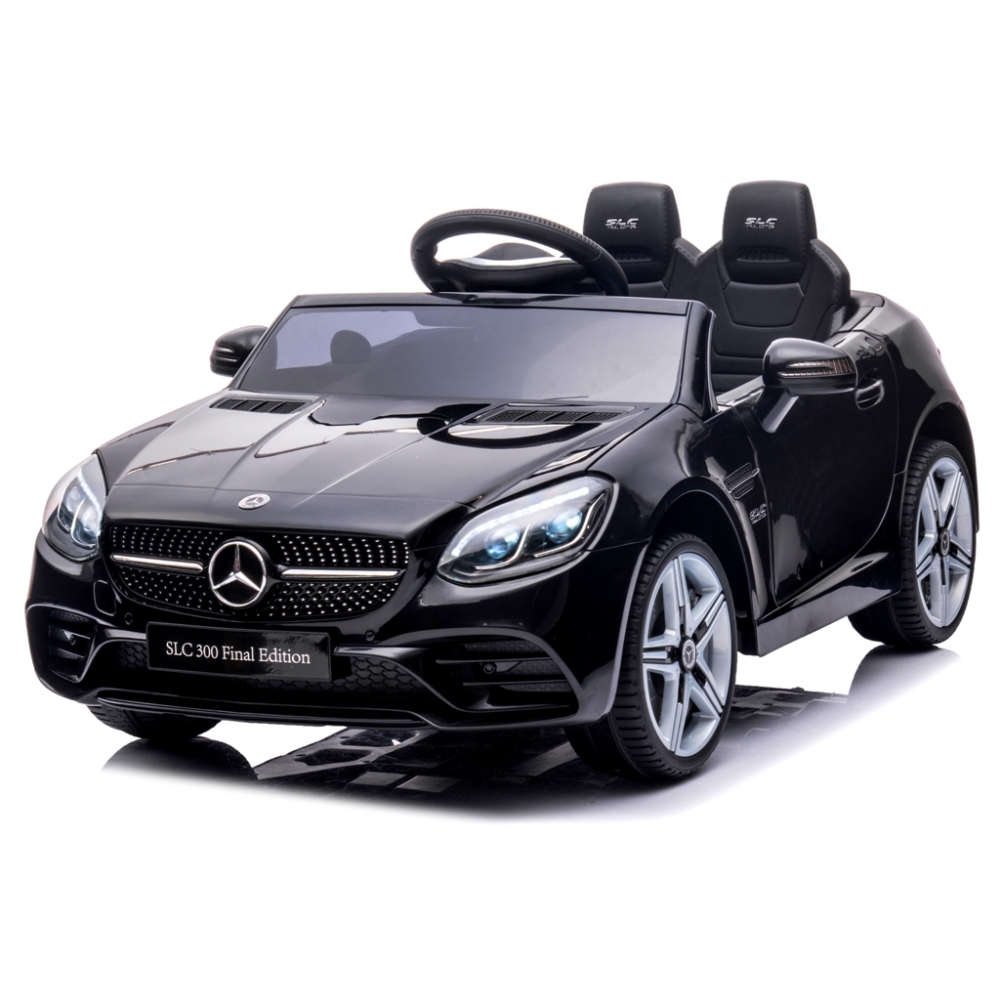 Elektromobilis Mercedes SLC 300, Black-Elektromobiliai vaikams, Mašinos-e-vaikas