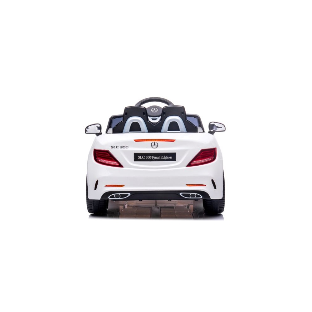 Elektromobilis Mercedes SLC 300, White-Elektromobiliai vaikams, Mašinos-e-vaikas