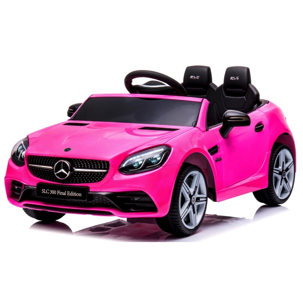 Elektromobilis Mercedes SLC 300, Pink-Elektromobiliai vaikams, Mašinos-e-vaikas