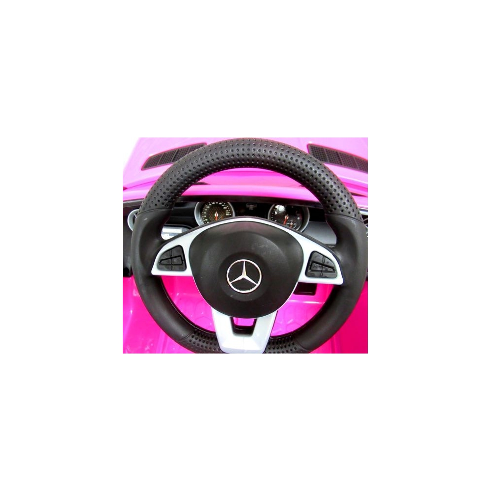 Elektromobilis Mercedes SLC 300, Pink-Elektromobiliai vaikams, Mašinos-e-vaikas