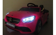 Elektromobilis Mercedes SLC 300, Pink-Elektromobiliai vaikams, Mašinos-e-vaikas