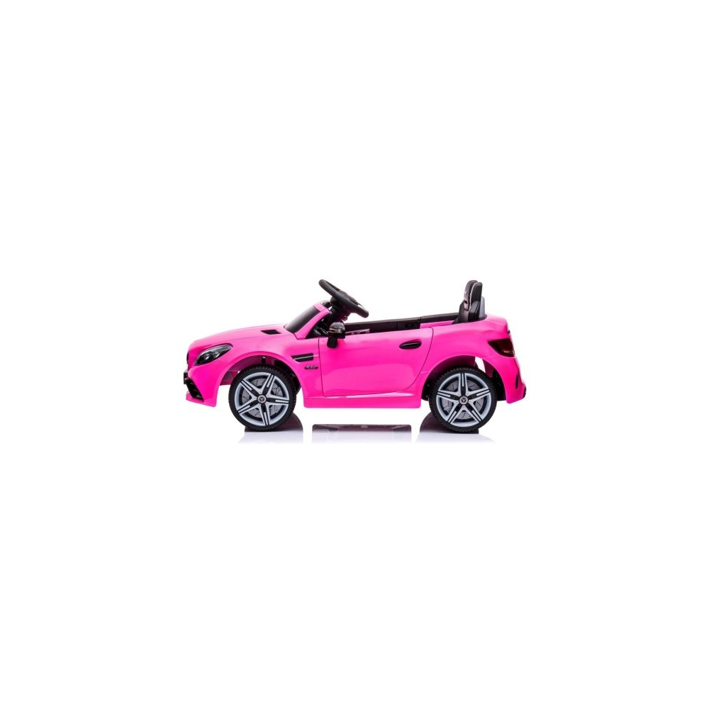 Elektromobilis Mercedes SLC 300, Pink-Elektromobiliai vaikams, Mašinos-e-vaikas