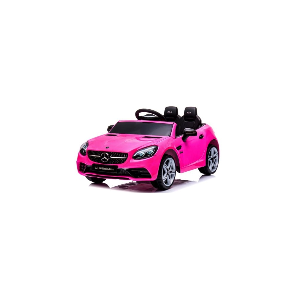 Elektromobilis Mercedes SLC 300, Pink-Elektromobiliai vaikams, Mašinos-e-vaikas