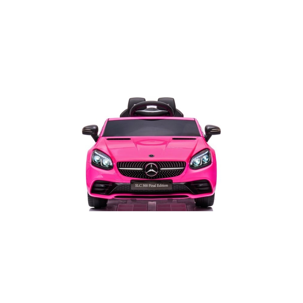 Elektromobilis Mercedes SLC 300, Pink-Elektromobiliai vaikams, Mašinos-e-vaikas