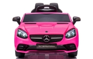 Elektromobilis Mercedes SLC 300, Pink-Elektromobiliai vaikams, Mašinos-e-vaikas
