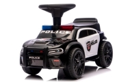 Jeździk J3 CZARNY POLICE Muzyka, światła, zderzak