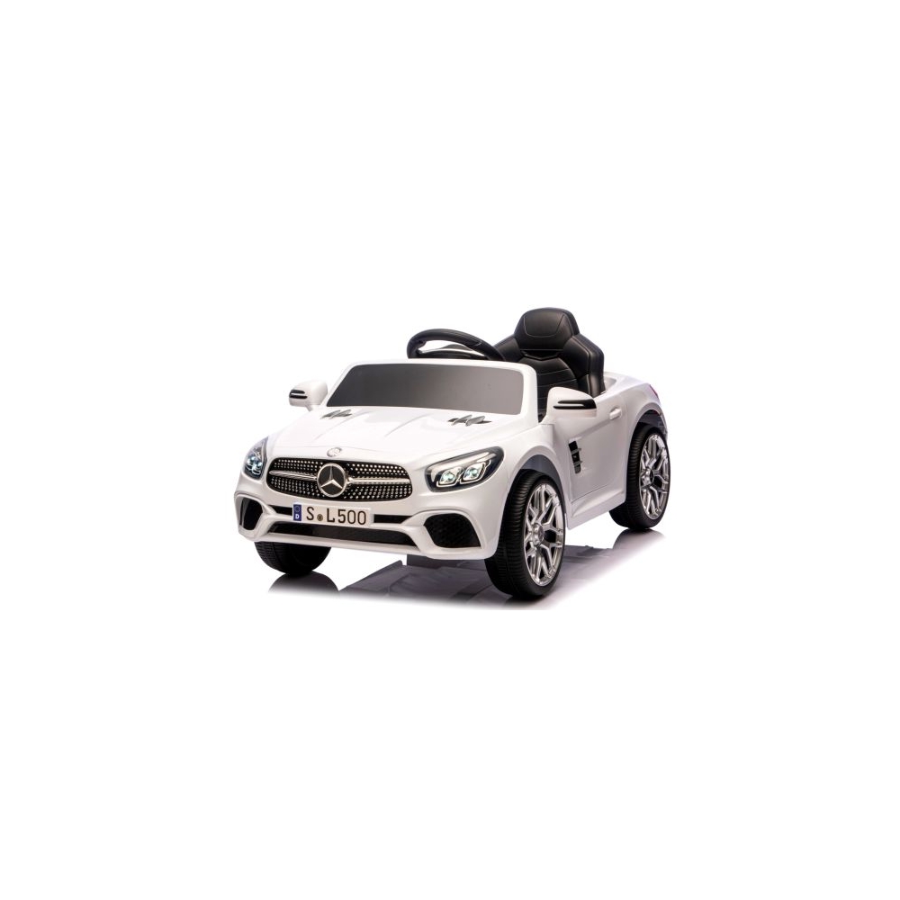 Elektromobilis Mercedes SL500, White-Elektromobiliai vaikams, Mašinos-e-vaikas