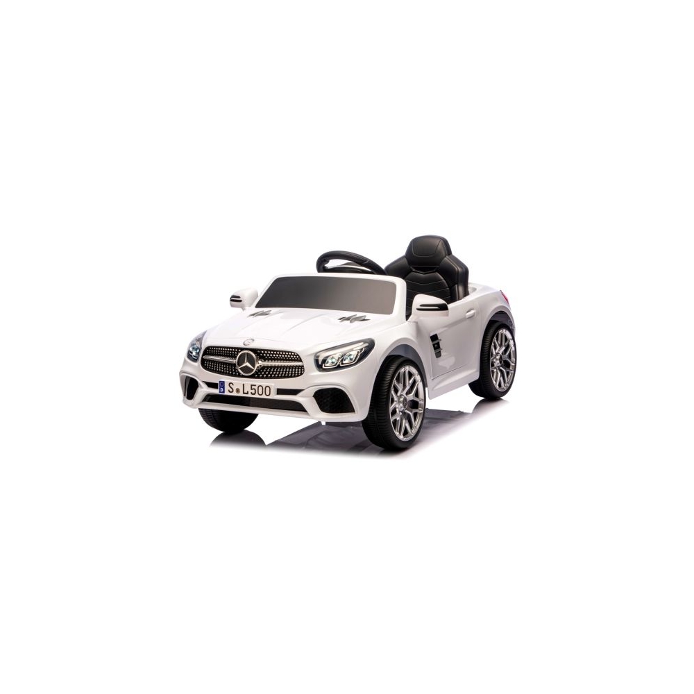 Elektromobilis Mercedes SL500, White-Elektromobiliai vaikams, Mašinos-e-vaikas