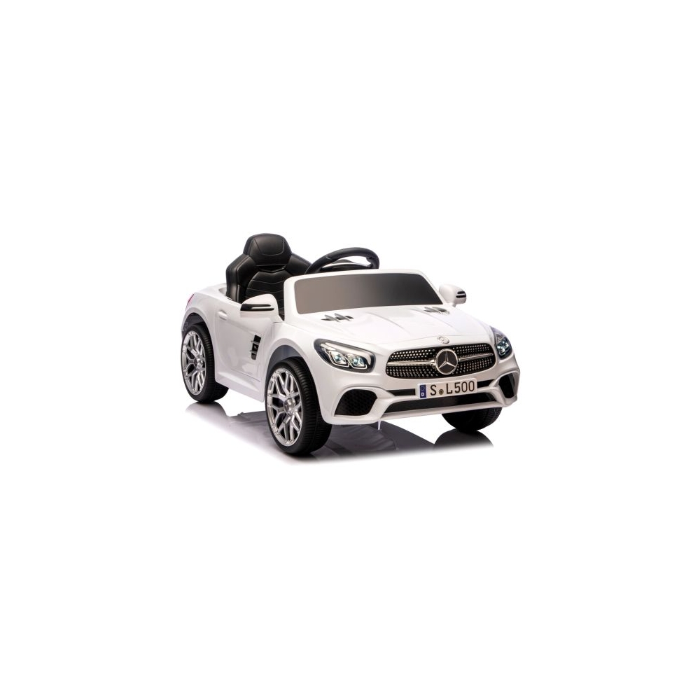 Elektromobilis Mercedes SL500, White-Elektromobiliai vaikams, Mašinos-e-vaikas