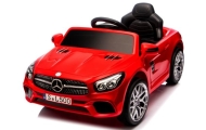 Mercedes SL500 czerwony Piankowe Koła Eva, miękki fotelik Licencja Akumulator litowo-jonowy