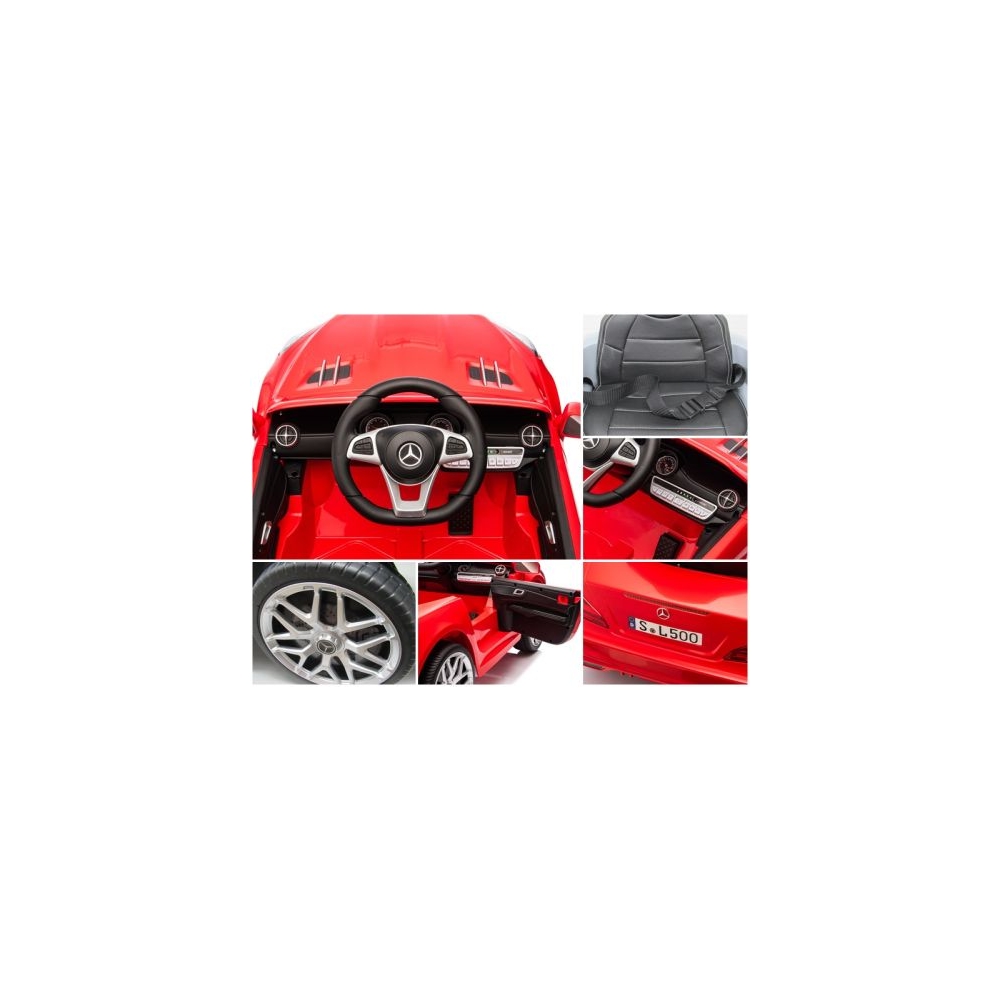 Elektromobilis Mercedes SL500, Red-Elektromobiliai vaikams, Mašinos-e-vaikas
