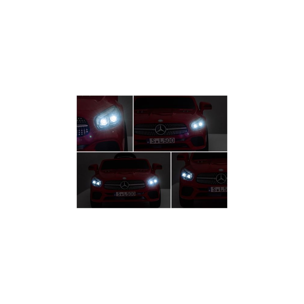 Elektromobilis Mercedes SL500, Red-Elektromobiliai vaikams, Mašinos-e-vaikas