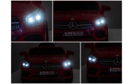 Mercedes SL500 czerwony Piankowe Koła Eva, miękki fotelik Licencja Akumulator litowo-jonowy