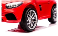 Mercedes SL500 czerwony Piankowe Koła Eva, miękki fotelik Licencja Akumulator litowo-jonowy