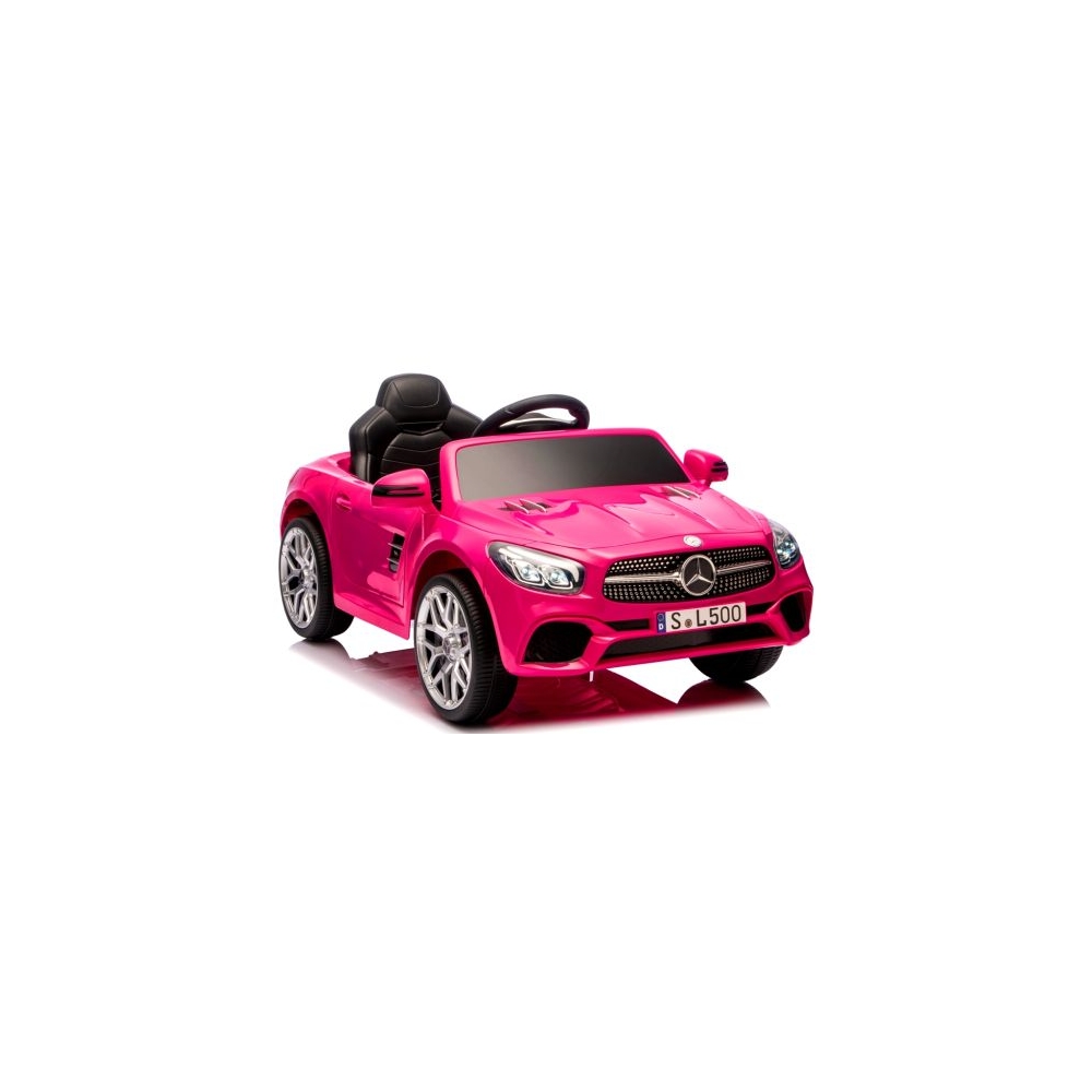 Elektromobilis Mercedes SL500, Pink-Elektromobiliai vaikams, Mašinos-e-vaikas