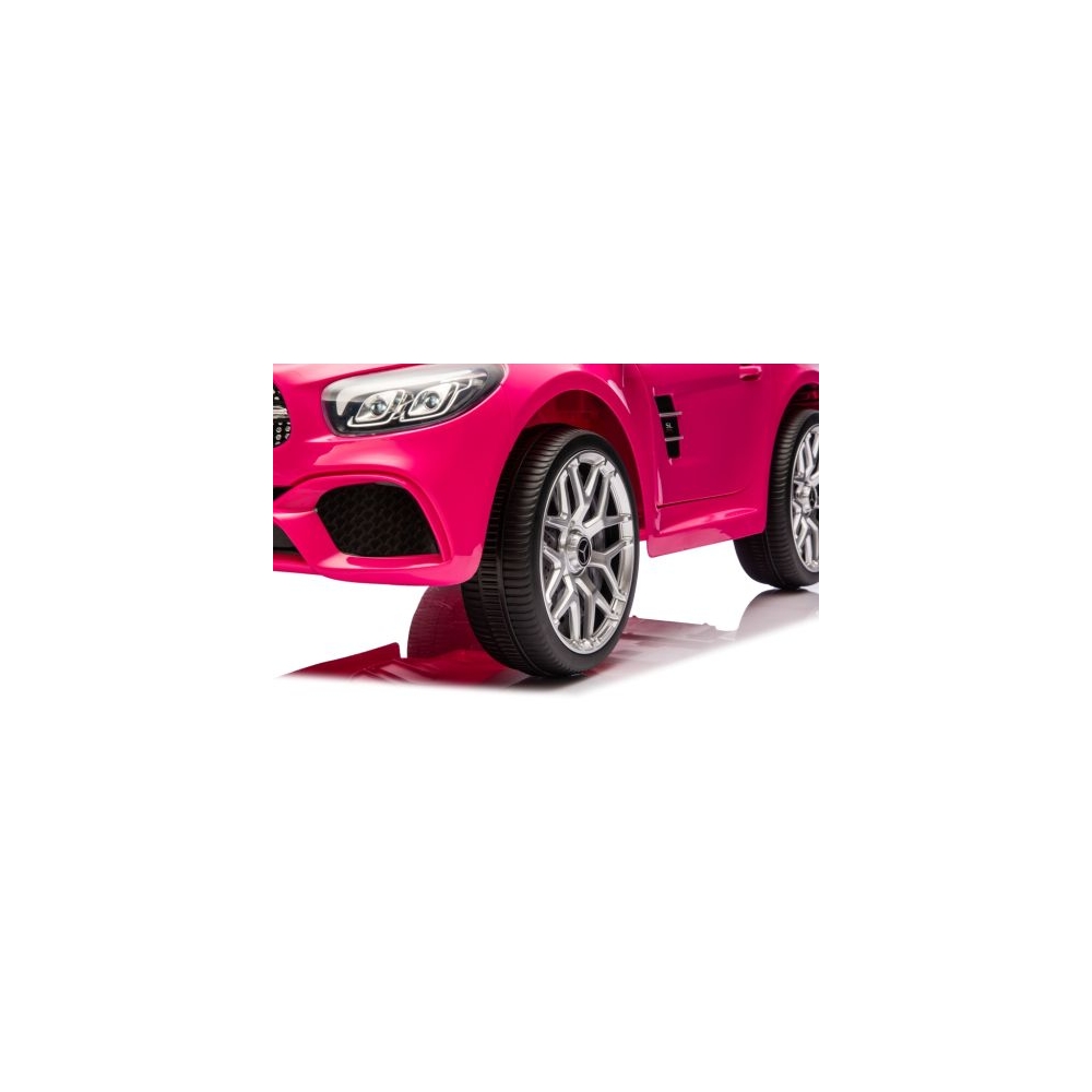 Elektromobilis Mercedes SL500, Pink-Elektromobiliai vaikams, Mašinos-e-vaikas