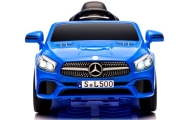 Mercedes SL500 Niebieski Piankowe Koła Eva, miękki fotelik Licencja Akumulator litowo-jonowy