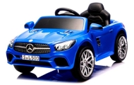 Mercedes SL500 Niebieski Piankowe Koła Eva, miękki fotelik Licencja Akumulator litowo-jonowy
