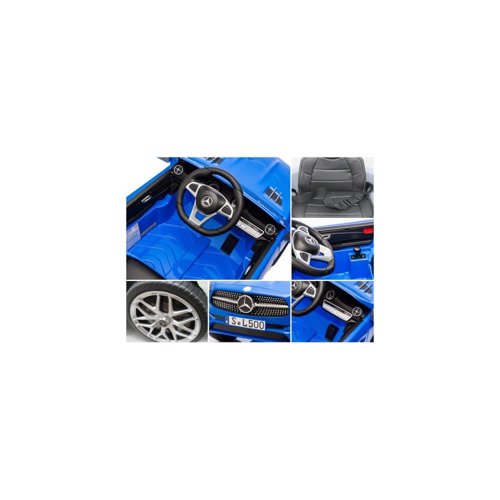 Elektromobilis Mercedes SL500, Blue-Elektromobiliai vaikams, Mašinos-e-vaikas