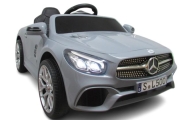 Mercedes SL500 Szary Piankowe Koła Eva, miękki fotelik Licencja Akumulator litowo-jonowy