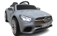 Mercedes SL500 Szary Piankowe Koła Eva, miękki fotelik Licencja Akumulator litowo-jonowy