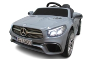 Mercedes SL500 Szary Piankowe Koła Eva, miękki fotelik Licencja Akumulator litowo-jonowy