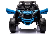 Elektrinis Buggy Can Am Maverick 4x4 4x200 W, MĖLYNAS-Elektromobiliai vaikams, Keturračiai ir bagiai-e-vaikas