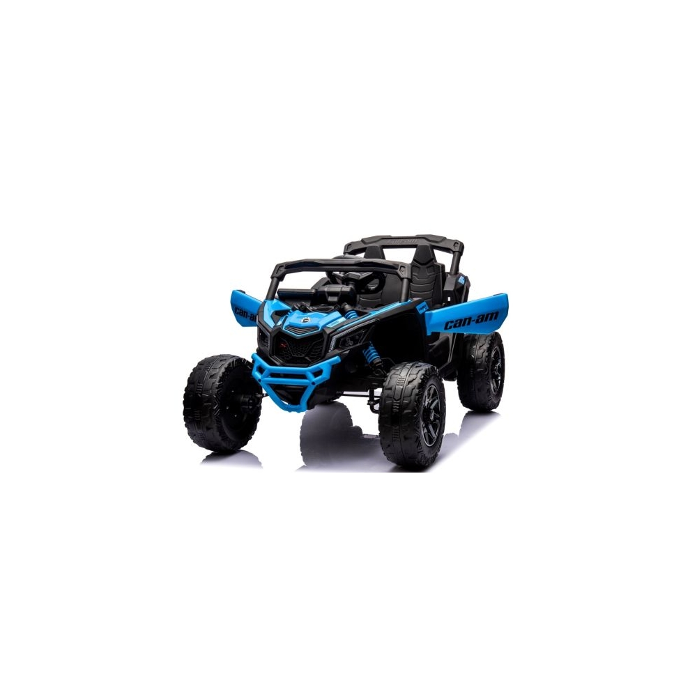 Elektrinis Buggy Can Am Maverick 4x4 4x200 W, MĖLYNAS-Elektromobiliai vaikams, Keturračiai ir bagiai-e-vaikas