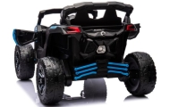 Elektrinis Buggy Can Am Maverick 4x4 4x200 W, MĖLYNAS-Elektromobiliai vaikams, Keturračiai ir bagiai-e-vaikas