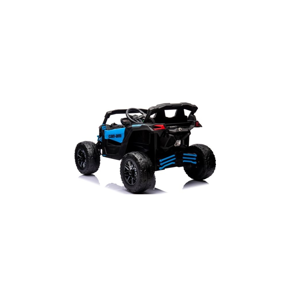 Elektrinis Buggy Can Am Maverick 4x4 4x200 W, MĖLYNAS-Elektromobiliai vaikams, Keturračiai ir bagiai-e-vaikas