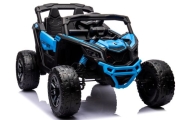 Can Am Maverick  NIEBIESKI 4x4 4x200 WAT Auto na akumulator EVA SKÓRA Pilot Aku LI-ON