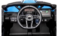 Elektrinis Buggy Can Am Maverick 4x4 4x200 W, MĖLYNAS-Elektromobiliai vaikams, Keturračiai ir bagiai-e-vaikas