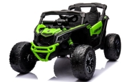 Can Am Maverick  ZIELONY  4x4 4x200 WAT Auto na akumulator EVA SKÓRA Pilot Aku LI-ON