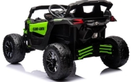 Elektrinis Buggy Can Am Maverick 4x4 4x200 W, ŽALIAS-Elektromobiliai vaikams, Keturračiai ir bagiai-e-vaikas